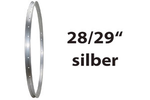 V-Rad 28 silber Renn+ Singlespeed