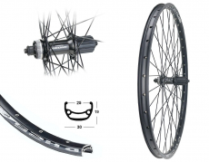BW 27,5''HR 25-584 DH25 sz Disk m..36L. Deore M5100 Ce-Lo.8-11f.SSP sz Sp.Ni.sz