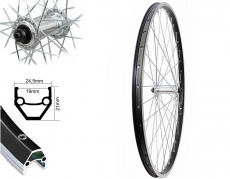 BW 27,5''VR 19-584 CUT19 V-Br sz m..36L ECO Alu SSp silber Sp.Ni.si