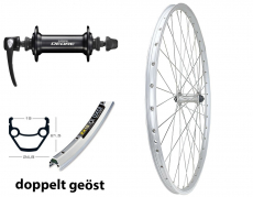 BW 26''VR 19-559 ZX19 silber m.DÖ.36L. Deore T610 SSP schwarz Sp.Ni.si