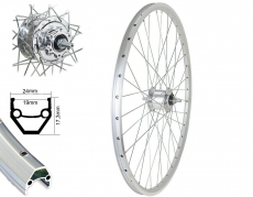 BW 28''VR 19-622 CUT19 silber m..36L. BDCP ND 3/1 Disk 6-Lo MU si Sp.Ni.si