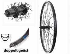 BW 26''HR 19-559 ZX19 schwarz m.D.36L. Shim.TY500 7-f. SSP schwarz Sp.Ni.sz