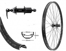 BW 27,5''HR 30-584 DH30 sz Disk m..36L. Shim.QC300 Ce-Lo.8-11f. SSP sz Sp.Ni.sz