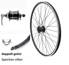 BW 28''VR 19-622 ZX19 schwarz m.D.36L. ND Alfine DHS701 Ce-Lo.SSP sz Sp.Ni.si