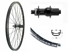 BW 27,5''HR 25-584 DH25 sz Disk m..36L. TC500 Ce-Lo StA 142/12 8-11f.sz Sp.Ni.sz