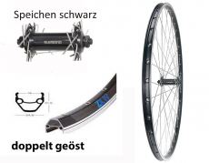 BW 26''VR 19-559 ZX19 schwarz m.D.36L. Shim.TX500 SSP schwarz Sp.Ni.sz