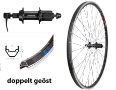 BW 28''HR 19-622 ZX19 schwarz m.DÖ.36L. Shim.TX500 8-11f. SSP schwarz Sp.Ni.si