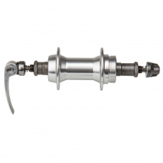 ECO Alu HR-Nabe silber SNSP fr Schr-ZK 36 Loch, EBB 130mm, Achslnge 140mm