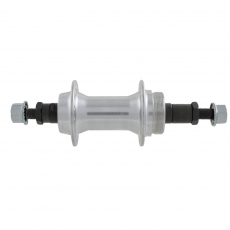 ECO Alu HR-Nabe silber für 7-f. Schr-Zk MU 36 Loch, EBB 130mm, Achslänge 175mm