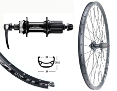 BW 28''HR 21-622 DH21 sz Disk m..32L. Deore M6000 Ce-Lo.8-11f.SSP sz Sp.ED.si