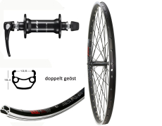 BW 28''VR 13-622 XR2 sz V-Br.m.D�.36L. Shim.105 R7000 SSp schwarz Sp.Ni.sz