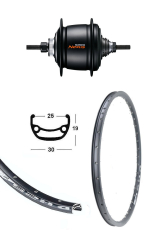 BW 28''HR 25-622 DH25 sz Disk m..32L. Nexus 8 FL Disk Ce-Lo.sz o.Zub.Sp.Ni.sz