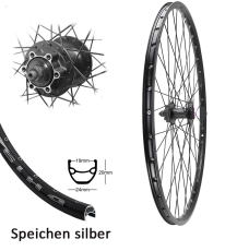 BW 28''VR 21-622 DH21 sz Disk m..36L Shim.M525 6-Loch SSP schwarz Sp.Ni.si