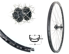 BW 27,5''VR 21-584 DH21 sz Disk m.�.36L. Shim.M525 6-Loch SSP schwarz Sp.Ni.si