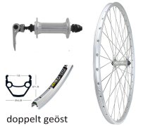 BW 26''VR 19-559 ZX19 silber m.D.36L. ECO Alu SSp silber Sp.Ni.si