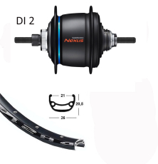 BW 28''HR 21-622 DH21 sz Disk m..32L. Nexus 8 DI2 FL Ce-Lo.sz o.Zub.Sp.Ni.sz