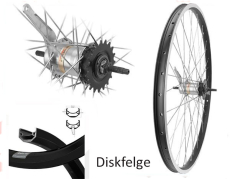 BW 26''HR 25-559 Andra40 sz Disk o..36L Nexus 3 Rcktritt m.Zub.silber Sp.ED.si
