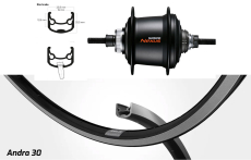 BW 28''HR 19-622 Andra30 sz V-Br o.�.36L Nexus 7 FL Disk Ce-Lo.sz o.Zub. Sp.ED.si