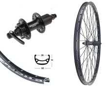 BW 27,5''HR 25-584 DH25 sz Disk m.�.32L. XT M756 6-Lo 8-11f.SSP schwarz Sp.Ni.sz