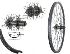BW 27,5''HR 35-584 DH35 sz Disk m.�.36L. Shim.M525 6-Loch 8-11f.SSP sz Sp.Ni.sz