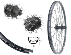 **BW 27,5''HR 21-584 DH21 sz Disk m.�.32L. Shim.M475 6-Loch 8-11f.SSP sz Sp.Ni.sz