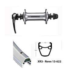 BW 28''VR 13-622 XR3 silber m.�.36L. Tiagra RS400 SSP silber Sp.Ni.si