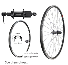 BW 28''HR 21-622 YAK21 sz V-Br.m.�.36L. Shim.T3000 8-11f. SSP schwarz Sp.Ni.sz