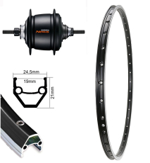BW 28''HR 19-622 CUT19 sz V-Br.m.�.36L. Nexus 8 FL Disk Ce-Lo.sz o.Zub.Sp.Ni.sz