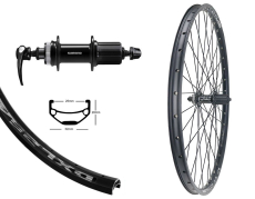 BW 28''HR 25-622 DXL25 sz Disk o.�.36L. QC400 Ce-Lo.8-11f. SSP sz Sp.ED.sz