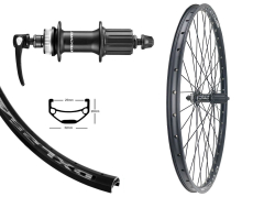 BW 28''HR 21-622 DXL21 sz Disk o.�.36L. Deore M5100 Ce-Lo.8-11f.SSP sz Sp.ED.sz