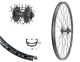 BW 28''VR 21-622 DH21 sz Disk m.�.36L. Shim.TX506 6-Loch SSP sz Sp.Ni.sz