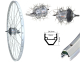 BW 26''HR 19-559 CUT19 silber m.�.36L. Nexus 7 R�cktritt o.Zub.silber Sp.Ni.si