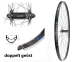 BW 28''VR 19-622 ZX19 sz V-Br.m.D�.36L. Shim.TX500 SSP schwarz Sp.Ni.si
