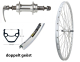 BW 26''HR 19-559 ZX19 si V-Br.m.D�.36L. ECO Alu Schr-ZK-7f.SSP silber Sp.Ni.si