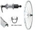BW 28''HR 13-622 XR3 silber m.�.36L. Tiagra RS400 10-11f.SSP si Sp.Ni.si