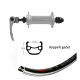 BW 28''VR 13-622 XR2 sz V-Br.m.D�.36L. ECO Alu SSP silber Sp.Ni.si