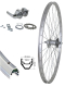 BW 26''HR 19-559 CUT19 silber m.�.36L. Velosteel R�cktrittnabe m.ZKr. Sp.Ni.si