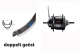 BW 28''HR 19-622 ZX19 sz V-Br.m.D�.36L. Nexus 8 R�.& Disk 5Loch schwarz Sp.Ni.sz