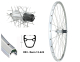 BW 28''HR 13-622 XR3 silber m.�.36L. Shim.TX500 8-11f. SSP silber Sp.Ni.si.