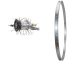 BW 24''HR 19-507 Basic silber o.�.36L. Nexus 3 R�cktritt silber m.Zub.Sp.Ni.si