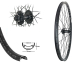 BW 28''VR 30-622 DH30 sz Disk m.�.36L. Shim.M525 6-Loch SSP schwarz Sp.ED.sz