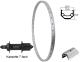 BW 26''HR 19-559 CUT19 silber m.�.36L. Shim.TY500 7-f. SSP schwarz Sp.Ni.si