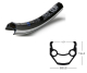 Felge 28'' 17-622 Exal LX17 schwarz 36 Loch m.Doppel�sen geschliffen VL 8,5