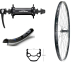 BW 28''VR 17-622 LX17 sz V-Br.m.D�.36L. Deore T610 SSP schwarz Sp.Ni.si