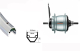 BW 28''HR 19-622 DMC19 silber m.�.36L. Nexus 8 R�cktritt o.Zub.silber Sp.Ni.si