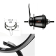 BW 28''HR 25-622 Andra40 sz V-Br.o.�.36L Nexus 7 R�cktritt o.Zub.schwarz Sp.ED.sz