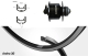 BW 28''VR 19-622 Andra30 sz V-Br.o.�.36L Shim.ND DH3N72 SSP schwarz Sp.ED.si