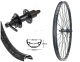BW 27,5''HR 30-584 DH30 sz Disk m.�.32L. XT M756 6-Lo 8-11f.SSP schwarz Sp.Ni.sz