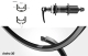 BW 28''HR 19-622 Andra30 sz V-Br.o.�.36L Deore M5100 Ce-Lo.8-11f.SSP sz Sp.ED.sz