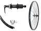 ** 28''HR 19-622 DH19 schwarz Disk mit �se 36L. UR600 Disk Centerlock 8-11f.Road Schnellspann schwarz Speichen 2mm Nirosta schwarz